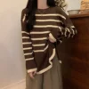 Womens Knitted Sweater with Soft and Comfortable Knit Fabric