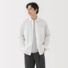 Mens Washed Broad Cloth Long Sleeve Shirt