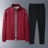 Autumn Suit Sweatshirt Large Size Two Sets Middleaged Elderly Fashion Sportswear Suit Men Middleaged Mens Casual Wear